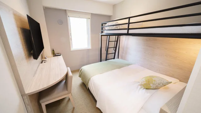 Super, Style, Standard, Single, Twin Beds, Bunk Bed، Super Hotel Sendai Hirosedori 1/1