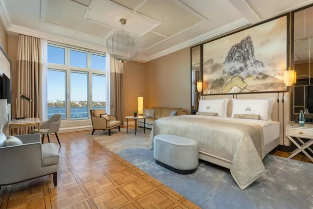 جناح بسريرين منفصلين بشرفة، Hotel Atlantic Hamburg, Autograph Collection 2/6
