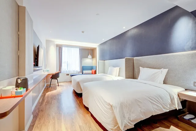 غرفة بسريرين منفصلين لذوي الإعاقة، Holiday Inn Express Xi'an Bell Tower 1/3