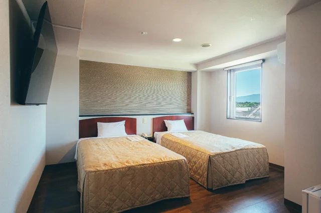 Semi Room, Deluxe, 2 Semi Double Beds، Kuretake Inn Gotemba Inter 1/2