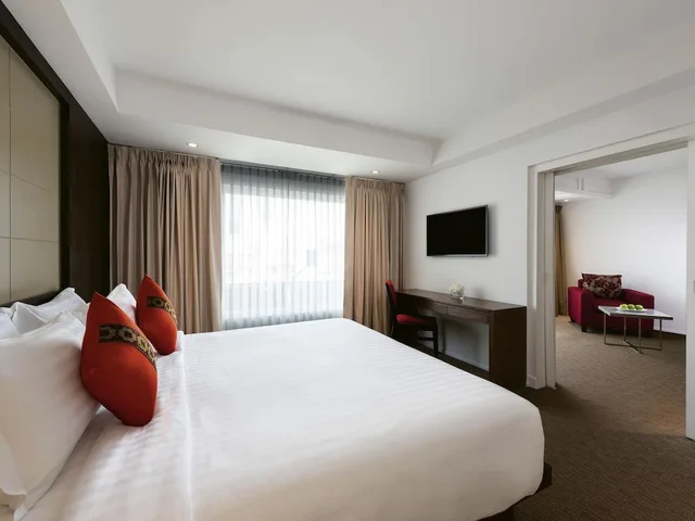 جناح بسرير كينج، Movenpick Suriwongse Hotel Chiang Mai 3/8