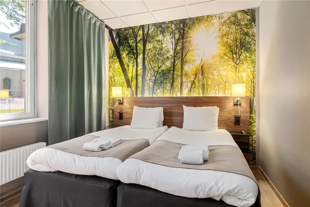 غرفة عائلية بسريرين منفصلين، Best Western Hotel City Gavle 1/3