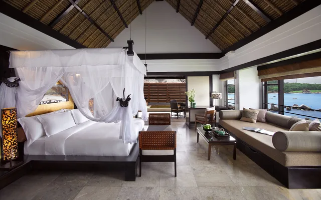 2 Bedrooms, Rainforest, Villa, 2 King Beds, Ocean Front, Banyan Tree Bintan 1/10