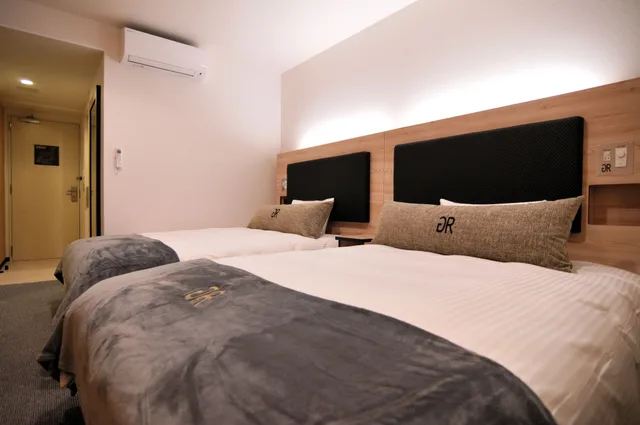 Adjoining, 4 Double Beds, Sofa، Green Rich Hotel Kurume 1/4