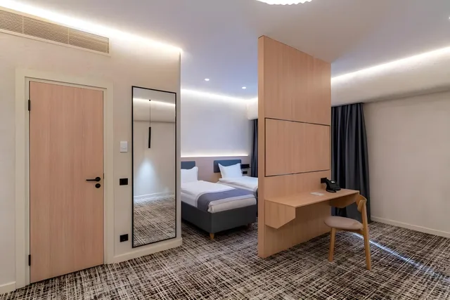 غرفة ديلوكس بسرير كينج، Renion Almaty Hotel 1/1