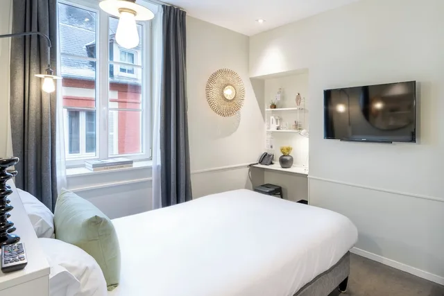 غرفة كلاسيكية بسرير مزدوج، Hotel Les 2 Villas 5/10