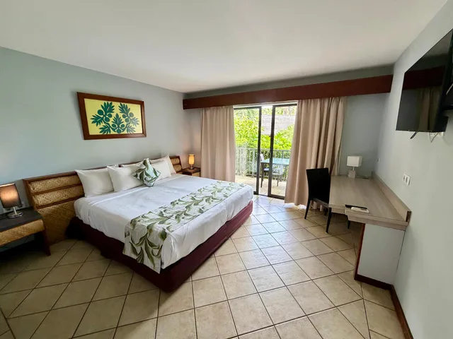 غرفة بإطلالة على الحديقة، Hotel Maitai Polynesia 1/2