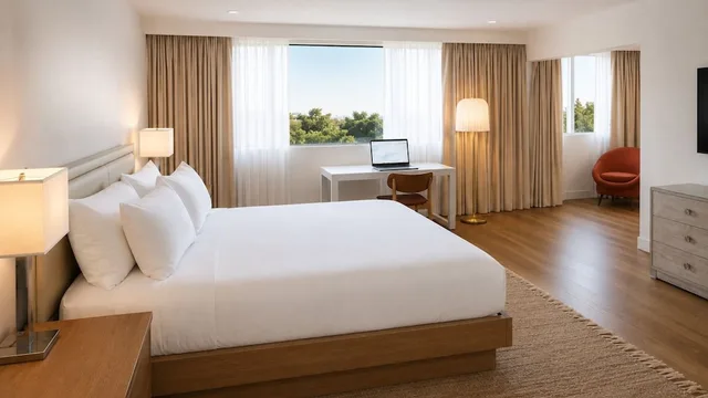 غرفة ديلوكس بسرير كينج، Luxe Sunset Boulevard Hotel 1/5