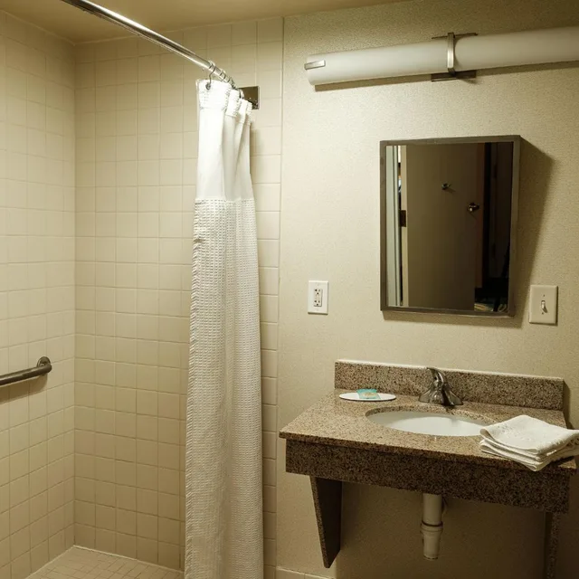 غرفة بسريرين كوين لذوي الإعاقة، SpringHill Suites by Marriott Charlotte Airport 2/2