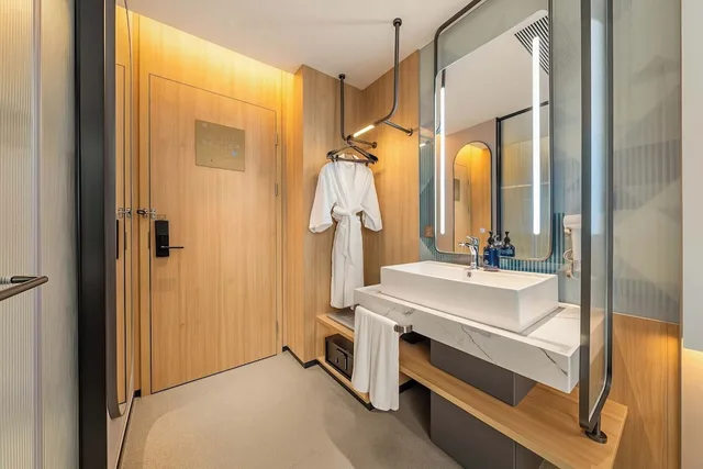 غرفة قياسية بسرير كينج، YiWu Zhonglian Kaixin Hotel 7/7
