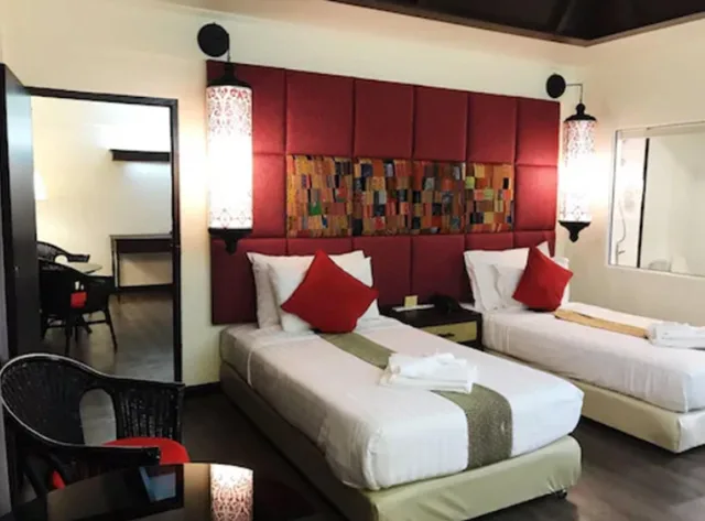 غرفة عائلية بثلاثة أسرّة، Nak Nakara Hotel 3/9