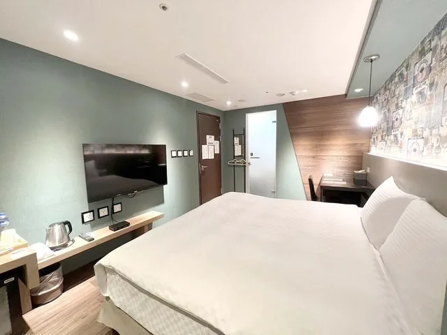 Deluxe, Double Bed, No Window، Le room Hotel Kaifeng Taipei 2/4