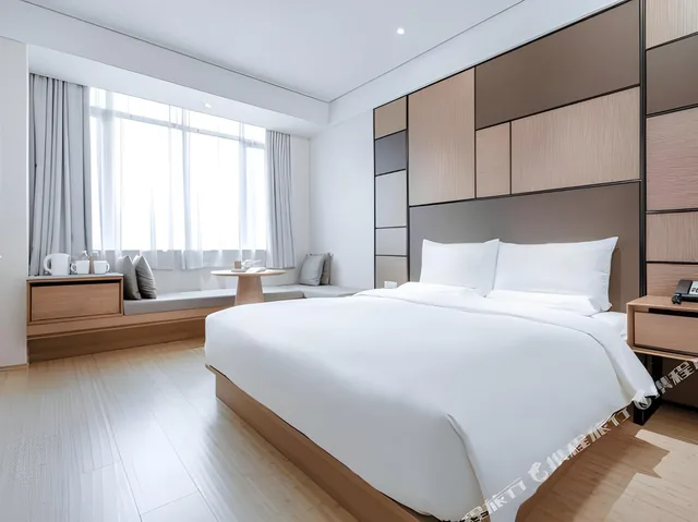 غرفة بسرير مزدوج، JI Hotel Shanghai Zhaojiabang 1/1