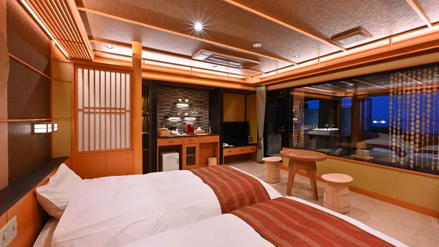Western, Deluxe, Lake View, Outdoor Bath، Biwako Hanakaido 1/1