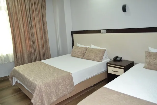 غرفة بسرير مزدوج وسرير فردي، Adana Kucuksaat Hotel 2/5