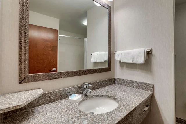 غرفة سوبيريور بسرير كينج مع أريكة، Drury Inn & Suites Charlotte Northlake 2/2