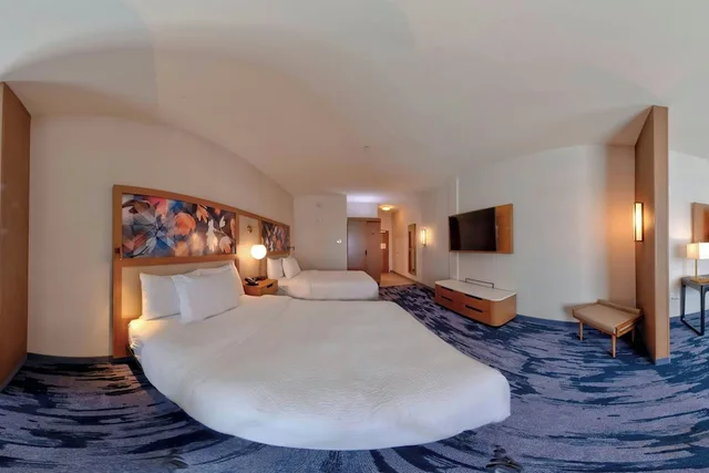 غرفة بسريرين كوين مع أريكة، Fairfield Inn & Suites by Marriott St. Paul Eagan 3/7