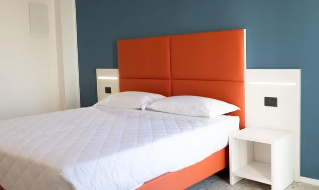غرفة بسرير مزدوج أو سريرين منفصلين، Hotel Delaville Frontemare 1/3