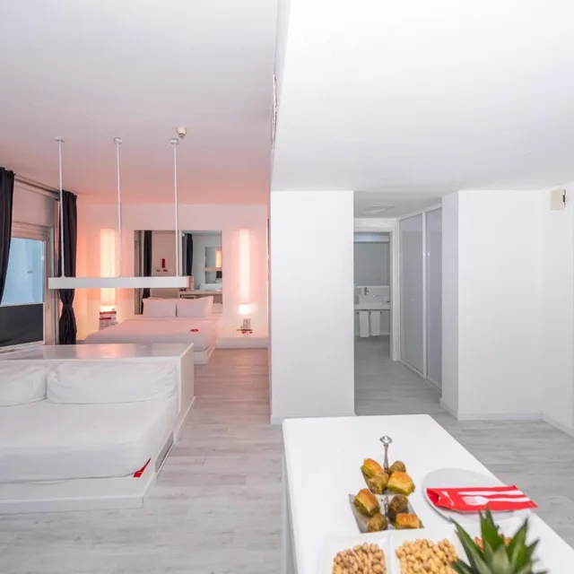 غرفة عائلية بسرير كينج بإطلالة على البحر، SU HOTEL (EX SUNIS SU) 4/10