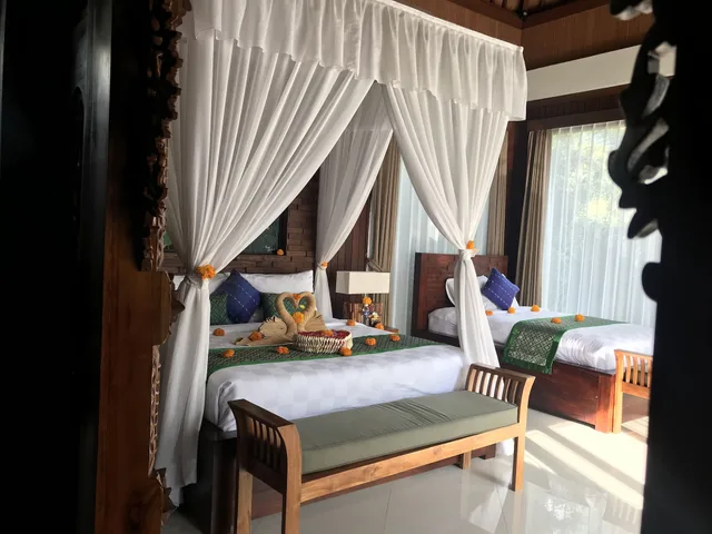 فيلا بسرير كينج بغرفة نوم واحدة بمسبح خاص، Ubud Paradise Villa 10/10
