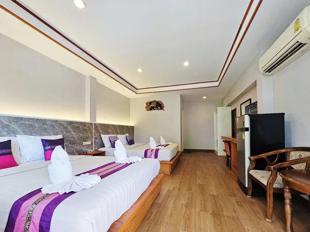 بنغل عائلي بسرير كينج وسرير كوين، Phaithong Sotel Resort 4/6
