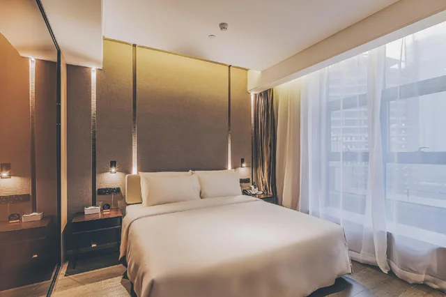 غرفة سوبيريور بسرير كوين، Atour Hotel (Shangyu E You Small Town) 2/2