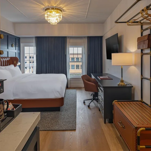 غرفة بسرير كينج، The Publisher, Fredericksburg, a Tribute Portfolio Hotel 3/8