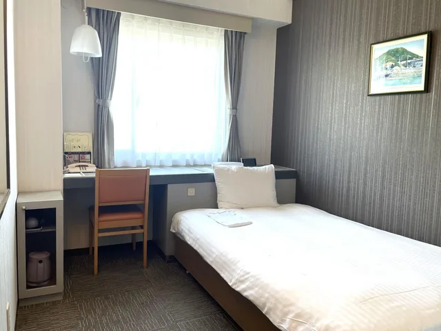 غرفة قياسية مفردة في المبنى الرئيسي، Tottori City Hotel 1/1