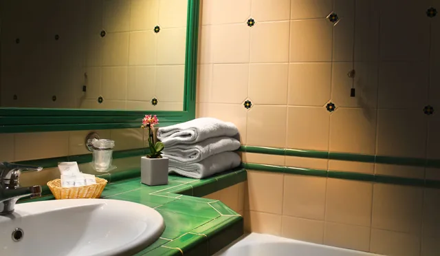 غرفة كلاسيكية بسريرين منفصلين، Hotel Villa Delle Rose 5/8
