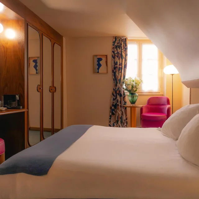 Deluxe, Double or Twin Bed, Jetted Tub, Hotel Saint Andre Des Arts 4/10