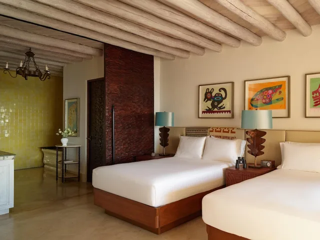 غرفة بسريرين كوين بإطلالة، Waldorf Astoria Los Cabos Pedregal 1/3