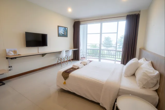 غرفة بسرير مزدوج، Vieng Khong Hotel 1/2