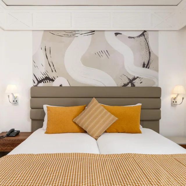 غرفة بسرير فردي بإطلالة على المسبح، Dunes d Or Ocean Club Agadir 4/8