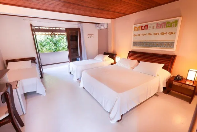 غرفة فاخرة رباعية، Hotel Pousada Coqueiros 2/9