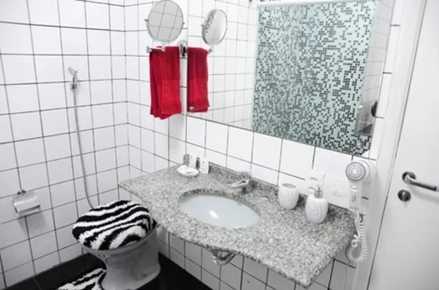 غرفة قياسية ثلاثية بثلاثة أسرّة، Hotel Euro Suite Sao Paulo by Nacional Inn 6/9