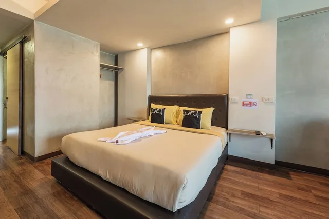 غرفة ديلوكس بسرير مزدوج، Bkk39 Airport hotel 4/10