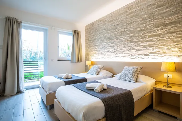 غرفة بسريرين منفصلين، Agriturismo Dolceluna 1/5