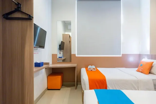 غرفة سوبيريور بسريرين منفصلين، Sans Hotel Rajawali Surabaya 8/10