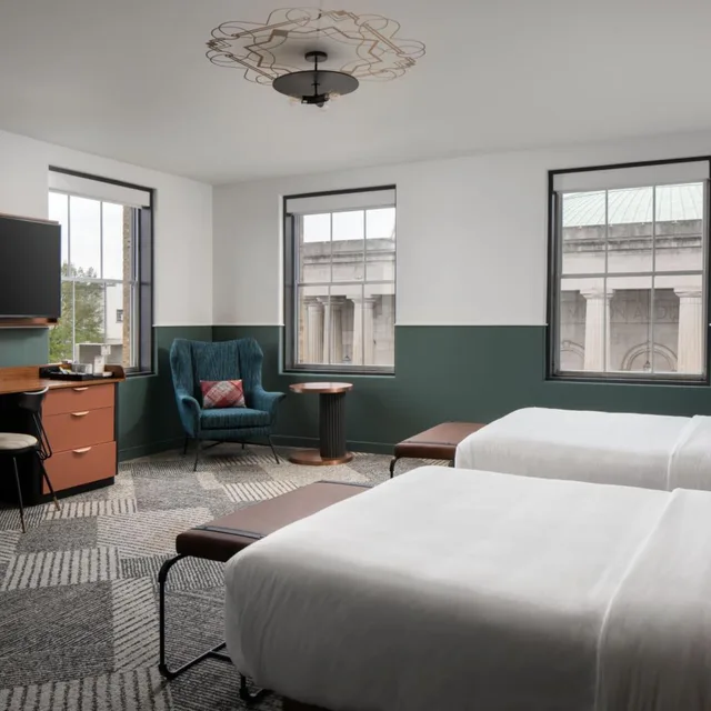 غرفة بسرير كوين لذوي الإعاقة، Hotel Forty Five, Macon, a Tribute Portfolio Hotel 4/10