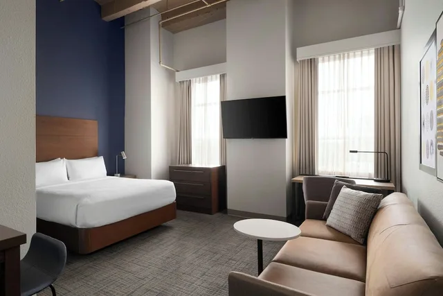 جناح استوديو بسرير كوين مع أريكة لذوي الإعاقة، Residence Inn By Marriott Atlanta Midtown 17th Street 4/10