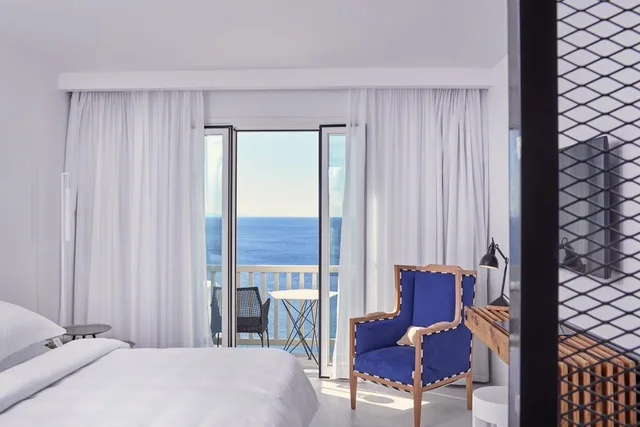 غرفة بريميوم بسرير مزدوج أو سريرين منفصلين، Royal Myconian - Leading Hotels Of The World 1/1