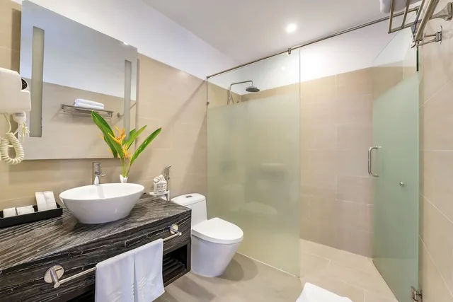 غرفة كلاسيكية بسرير كينج بإطلالة على المدينة، Hoi An Historic Hotel 6/8
