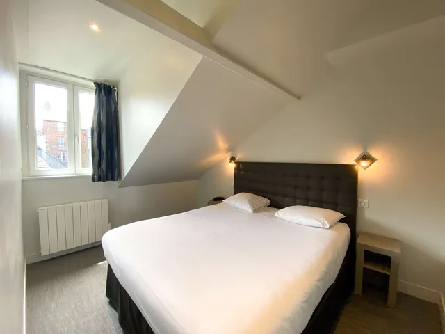شقة استوديو بسرير كوين مع أريكة، Best Western Le Cheval Blanc 2/6