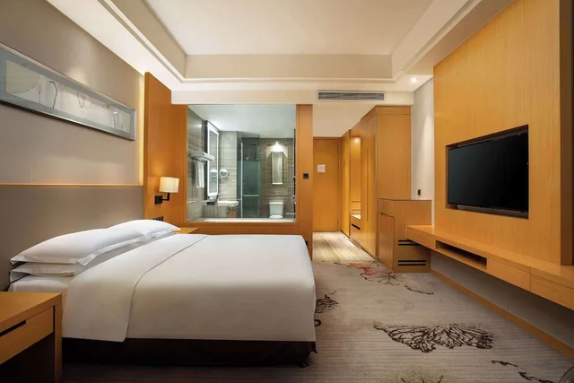 غرفة ديلوكس بسرير كينج، Wyndham Shanghai Nanxiang 1/1