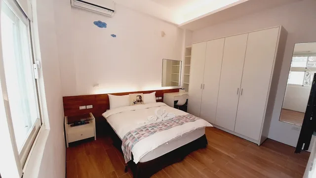 غرفة بسرير مزدوج، Yurong B&B 2/10