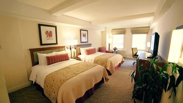 غرفة ديلوكس بسريرين كوين بمطبخ صغير، San Carlos Hotel 7/9