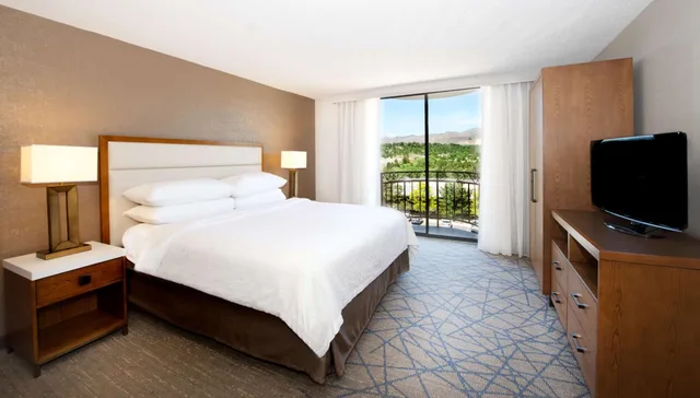 جناح بسرير كينج مع أريكة، Embassy Suite Hotel Colorado Springs 2/3