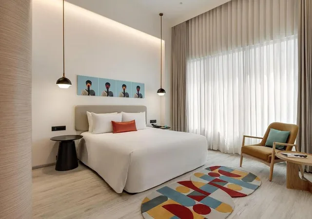 استوديو مفرد كبير، Hotel Green Park 1/1