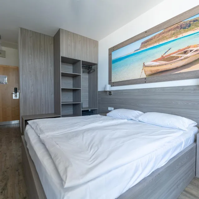 غرفة بسرير مزدوج بشرفة، Barbara Piran Beach Hotel And Spa 2/6