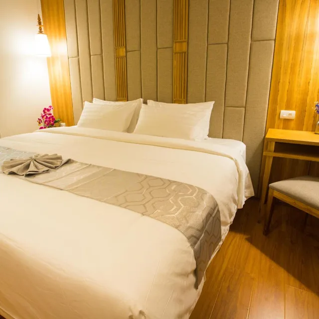 غرفة سوبيريور بسرير مزدوج أو سريرين منفصلين، Lanna Thaphae Hotel 10/10